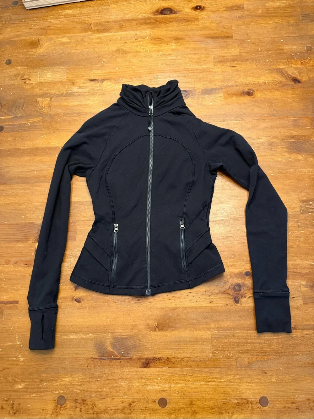 Lululemon Black Cropped Define Jacket